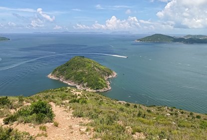 Ap Lei Pai from Mount Johnston view