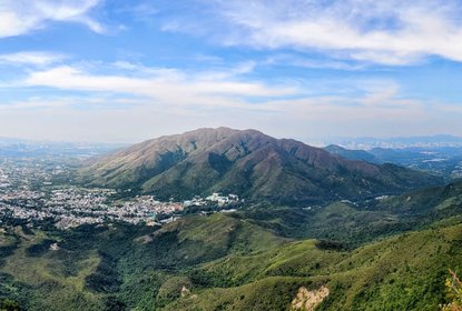 The view of Kai Kung Leng from Tai To Yan